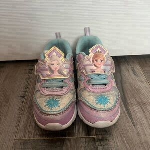 Toddler Girls Disney Frozen 2 Light Up Sneakers
